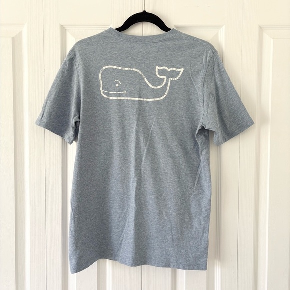 Vineyard Vines Blue Logo Shirt - Picture 2 of 3